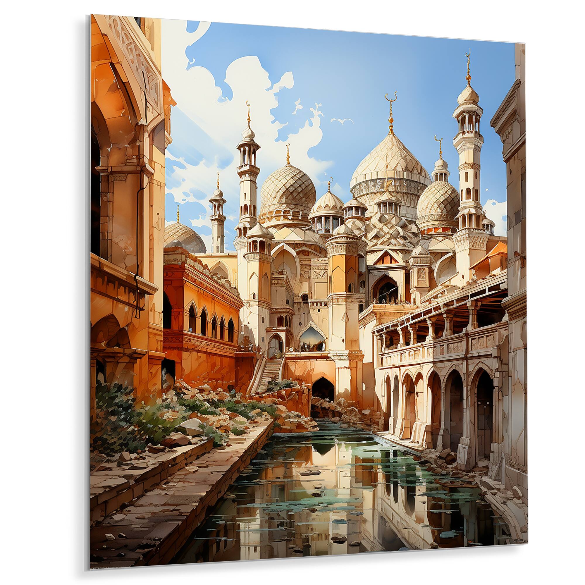 Designart "Islam Art Islamic Architecture I" Religion & Spirituality